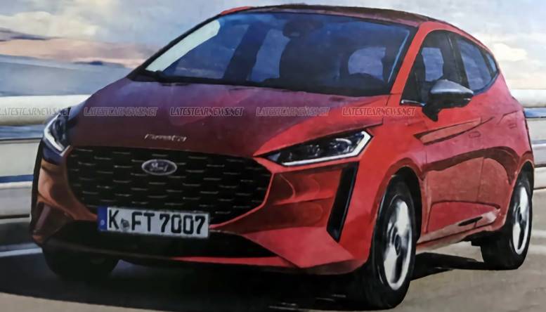 Ford Fiesta 2022 Modelo Com Visual Reestilizado Já Roda Em Testes Na