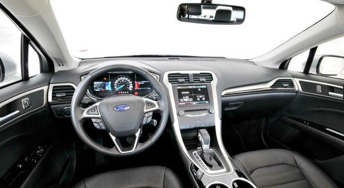 novo ford fusion interior