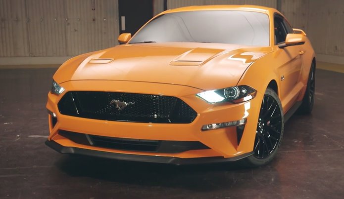 novo ford mustang 2018