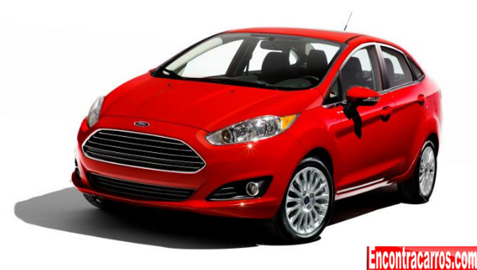 novo new fiesta sedan 2013