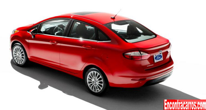 novo new fiesta sedan 2013