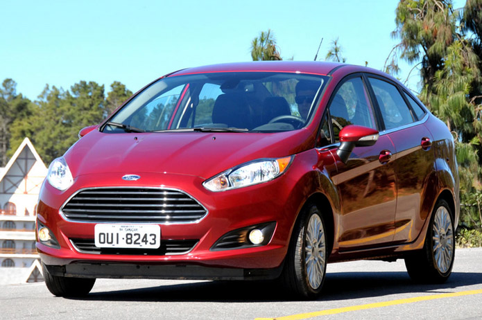 new fiesta sedan 2014 vermelho