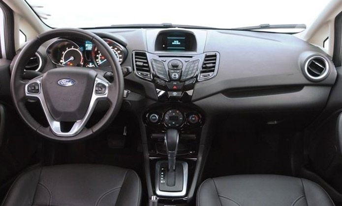 fiesta sedan 2014 interior painel