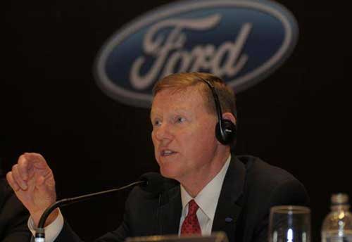 Alan Mulally presidente mundial da Ford