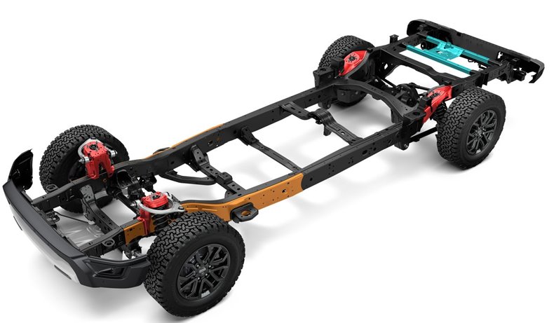 ranger raptor 2024 chassi