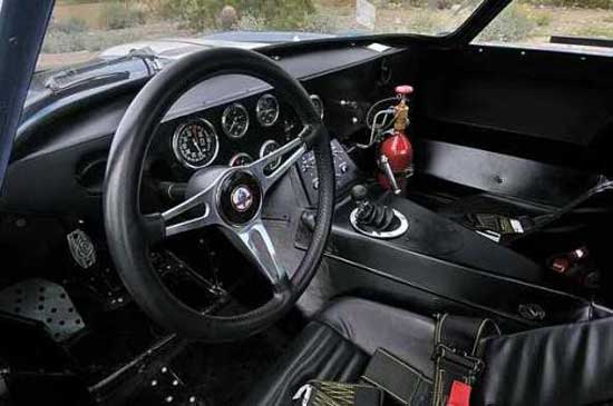 interior shelby daytona coupe