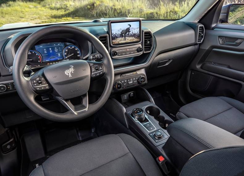 ford bronco sport interior