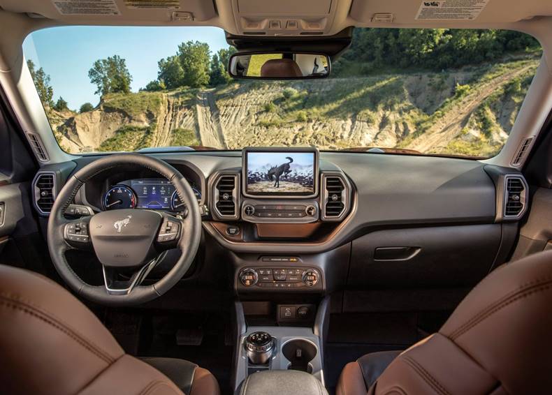 ford bronco sport 2021 interior painel