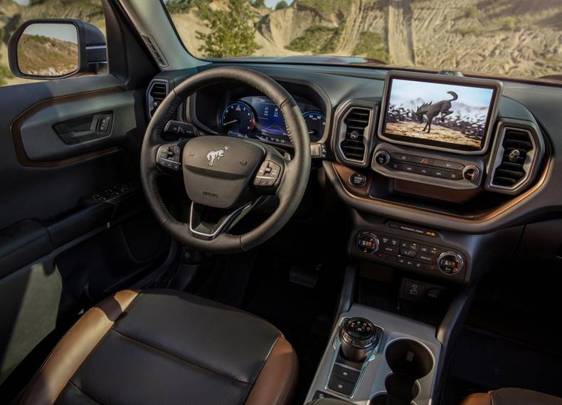 ford bronco sport interior