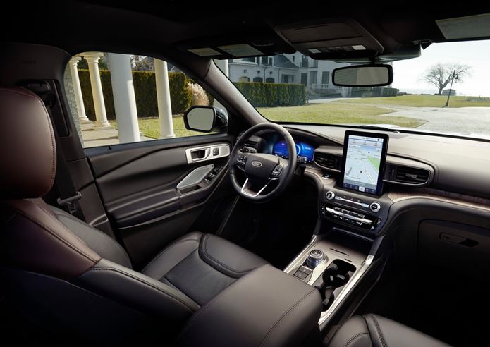 ford explorer 2020 interior