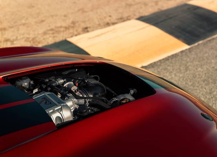 mustang shelby gt500 2020 capô