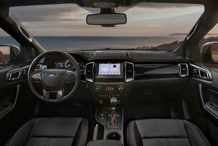 ford ranger thunder edition 2021 interior