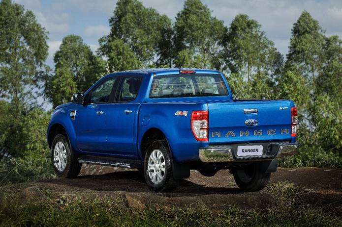 nova ford ranger xlt 2020 traseira