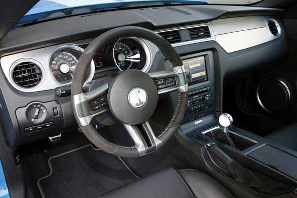 interior geigercars ford mustang shelby gt 500 2010