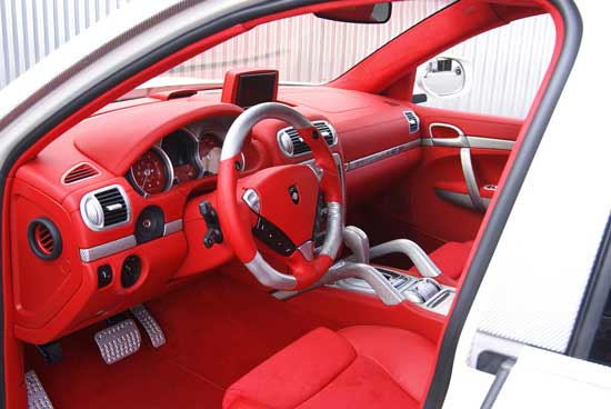 interior gemballa porsche cayenne