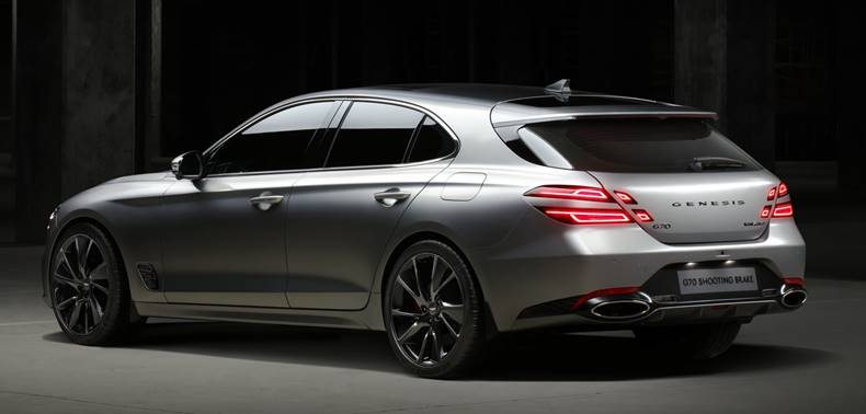 genesis g70 shooting brake 2022