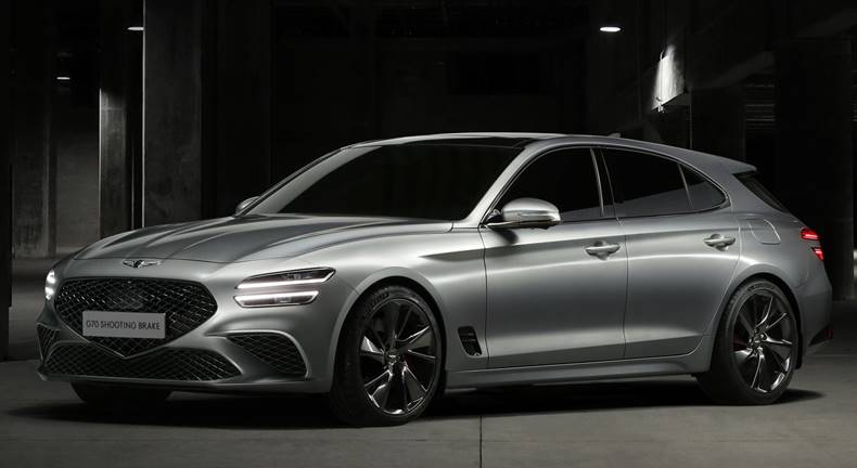 genesis g70 shooting brake 2022