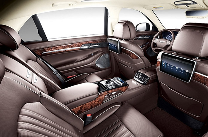 genesis g90 interior