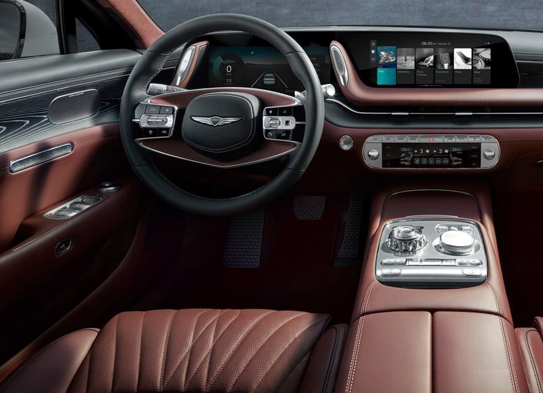 genesis g90 2023 interior painel