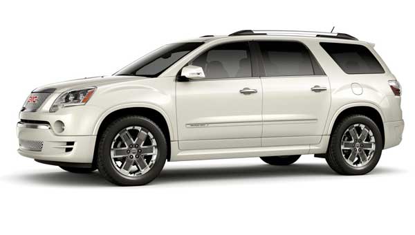 gmc acadia denali 2011