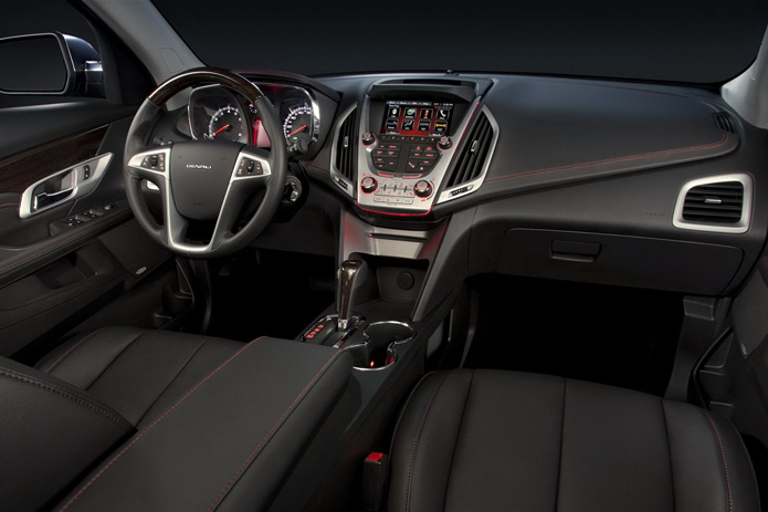 interior gmc terrain denali 2013