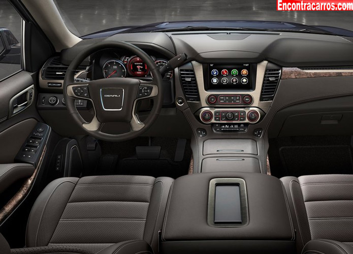 gmc yukon 2015 interior