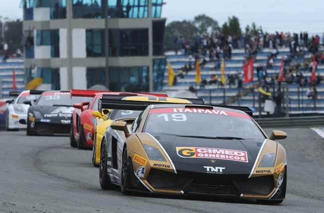 Daniel Serra e Chico Longo lamborghini lp 560 itaipava gt brasil etapa de curitiba