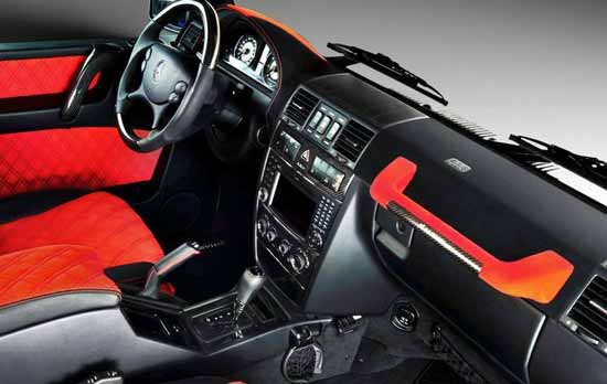 interior hamann typhoon mercedes g55 amg