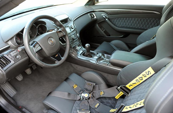 hannessey cadillac cts-v coupe vr1200 interior