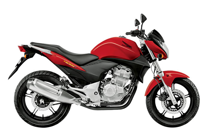 honda cb300 r vermelha