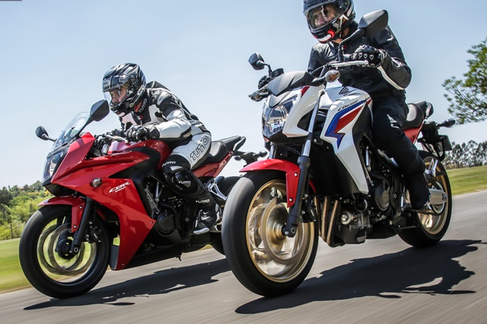 honda cb 650F e CBR 650F