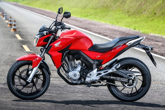 nova honda cb twister 2016 vermelha