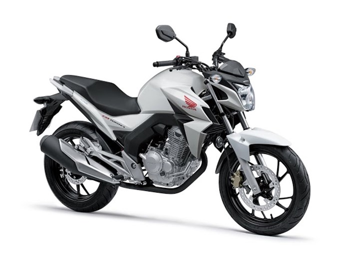 nova honda cb twister 2016 branca