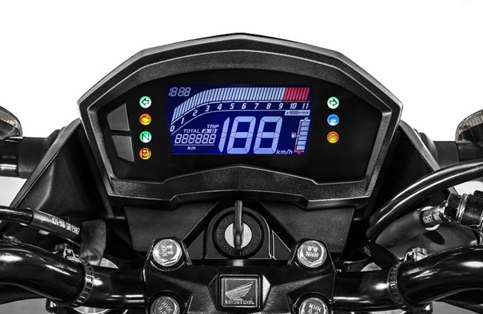 nova honda cb twister 2016 painel