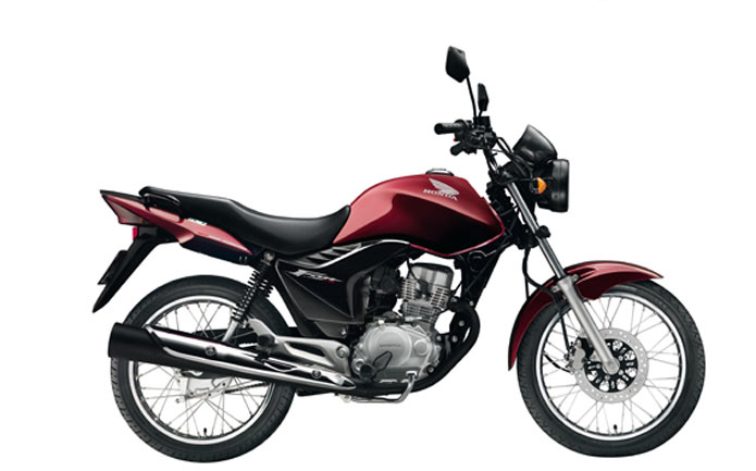 honda cg 150 fan esd vermelha 2011 2012 