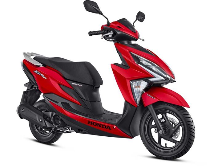 honda elite 125 vermelha