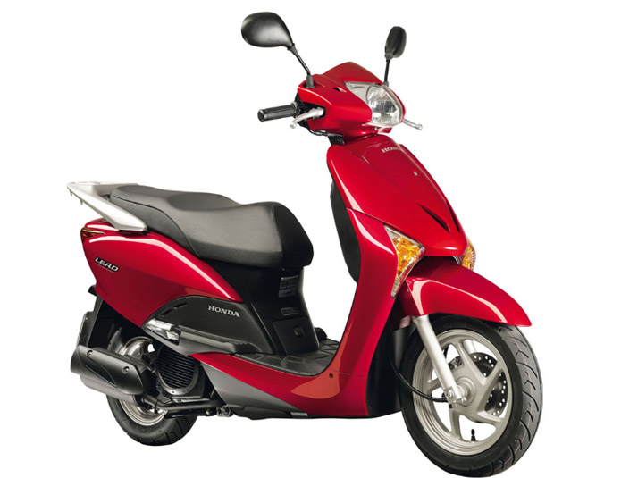 honda lead 110 vermelha