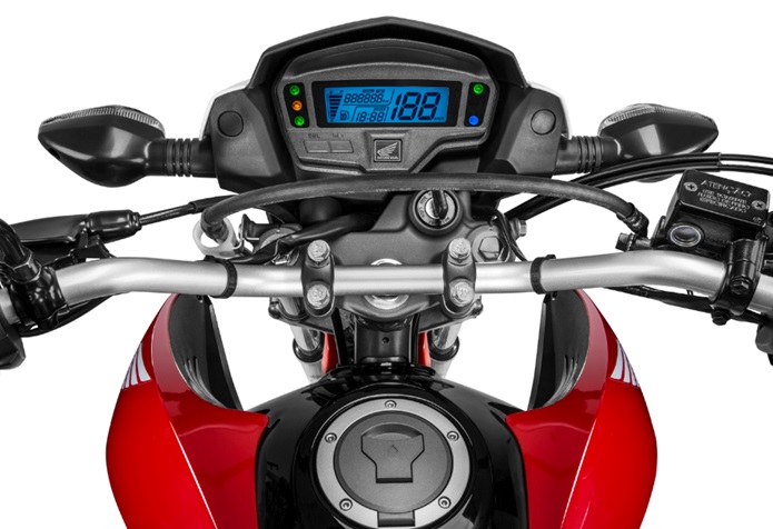 honda nxr 160 bros painel digital