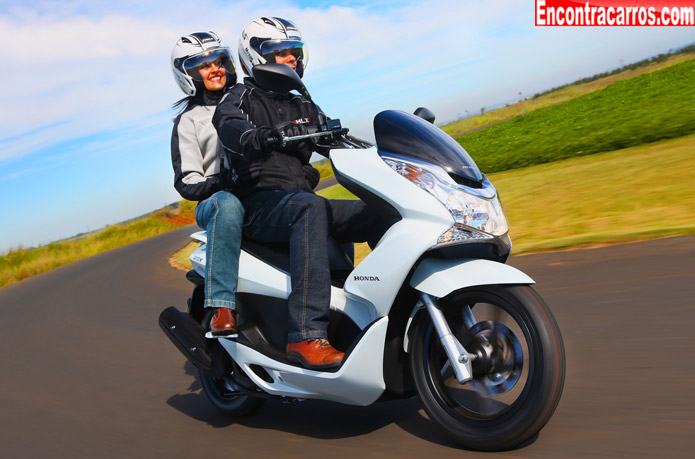 honda pcx 2013 branca brasil