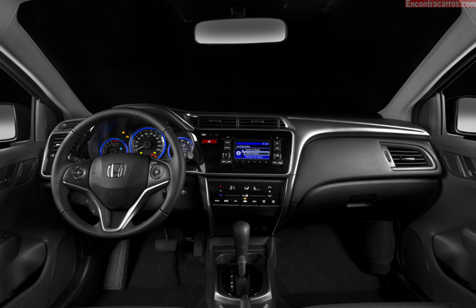 novo honda city interior painel