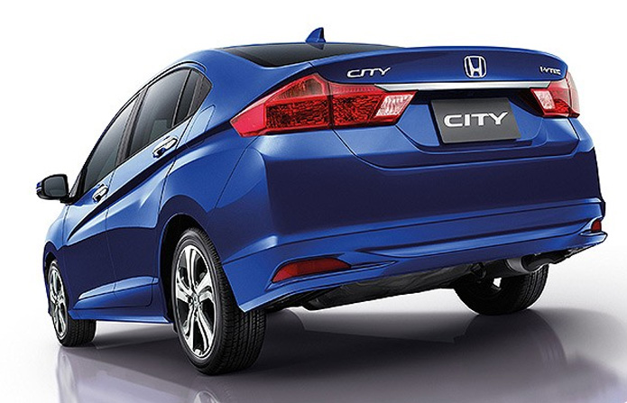 novo honda city 2015 traseira