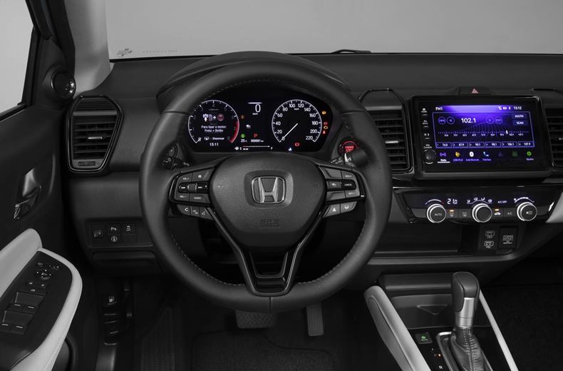 novo honda city interior painel