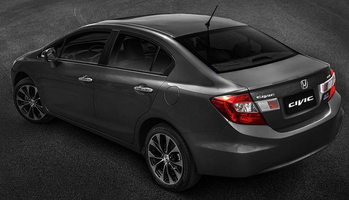 honda civic exr 2016 traseira