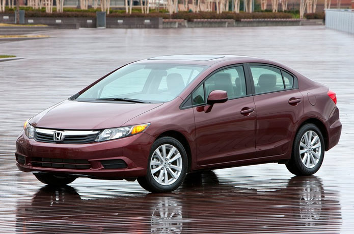 novo honda civic 2012