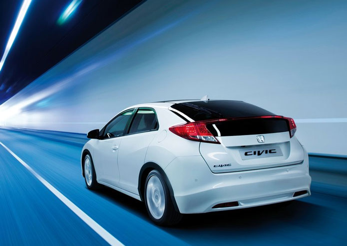 honda civic 2012 hatch traseira