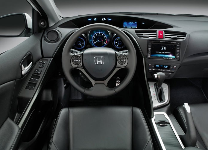 2012 honda civic hatch euro interior painel