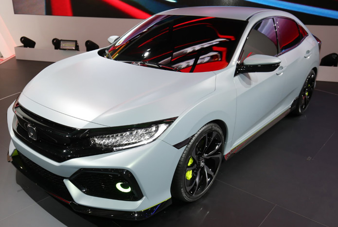 novo honda civic hatch 2017