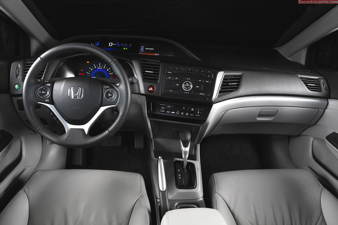 novo honda civic 2015 interior painel