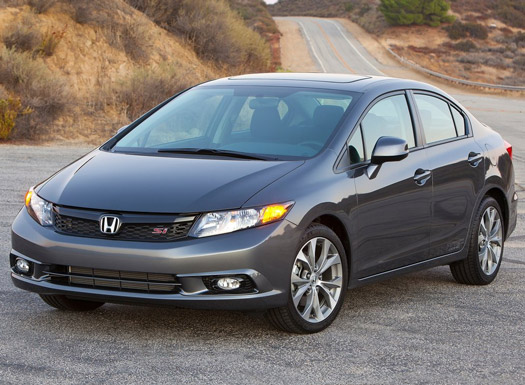 honda civic si sedan 2012