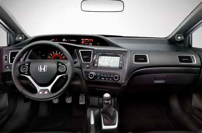 honda civic si coupe interior